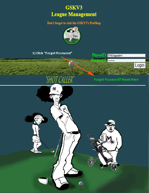 Login Instruction Screenshot